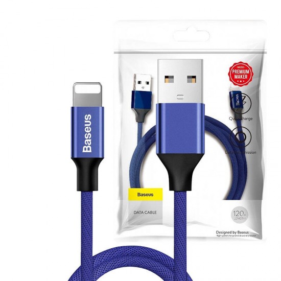 Baseus Καλώδιο Lightning Yiven 2A 120cm (Μπλε)