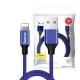 Baseus Καλώδιο Lightning Yiven 2A 120cm (Μπλε)