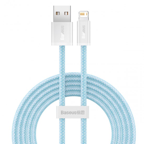 Baseus Καλώδιο USB σε Lightning Dynamic Series, 2.4A, 1m (Γαλάζιο)