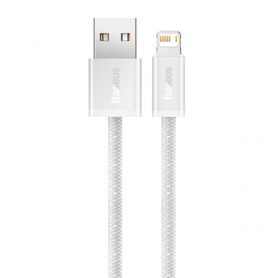 Baseus Καλώδιο USB σε Lightning Dynamic Series, 2.4A, 1m (Λευκό)