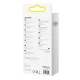 Baseus Καλώδιο USB σε Lightning Dynamic Series, 2.4A, 1m (Λευκό)