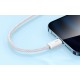 Baseus Καλώδιο USB σε Lightning Dynamic Series, 2.4A, 1m (Λευκό)