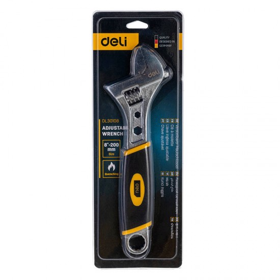 Deli Tools Ρυθμιζόμενο Κλειδί EDL30108, 8