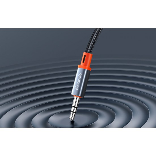 Cable Mcdodo CA-0890 Lightning to 3.5mm AUX mini jack, 1.8m (black)