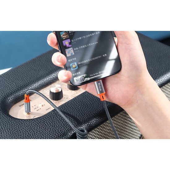 Cable Mcdodo CA-0890 Lightning to 3.5mm AUX mini jack, 1.8m (black)