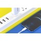 Fast charger Foneng 1x USB EU43 10.5W+ USB Type C cable