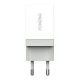 Fast charger Foneng 1x USB K210 10.5W + USB Type C cable 1m