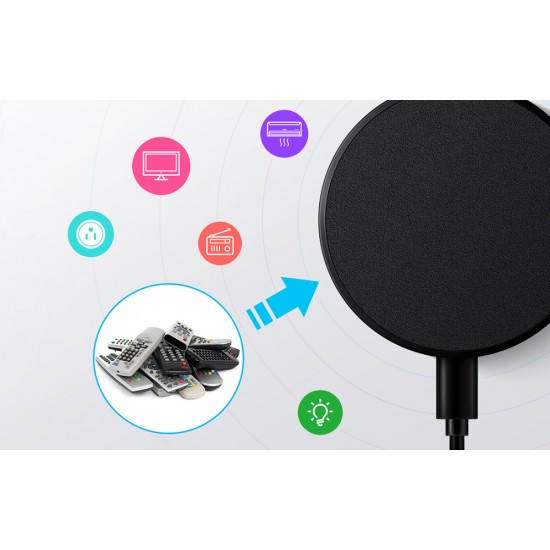 Avatto Τηλεχειριστήριο Γενικής Χρήσης IR WiFi S16 TUYA (Μαύρο)