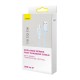 Baseus Καλώδιο USB σε Lightning Explorer Series 2.4A, 1m (Γαλάζιο)