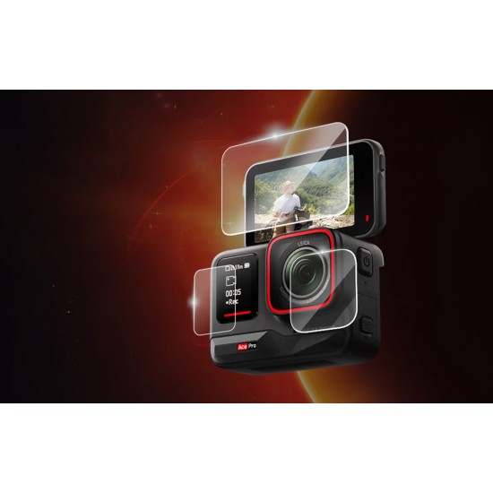 Tempered glass film TELESIN for Insta360 Ace Pro / Ace
