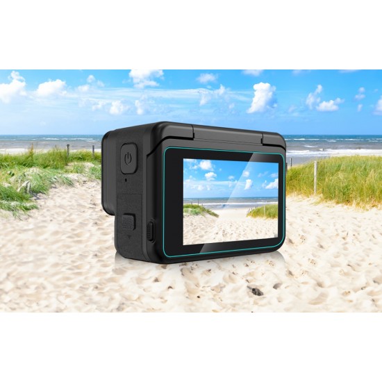 3 in 1 Tempered Glass Film PULUZ For Insta360 Ace Pro (PU951T)