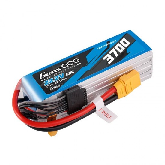 Συσσωρευτής Lipo Gens Ace G-Tech 3700mAh 22.2V 60C 6S1P XT90