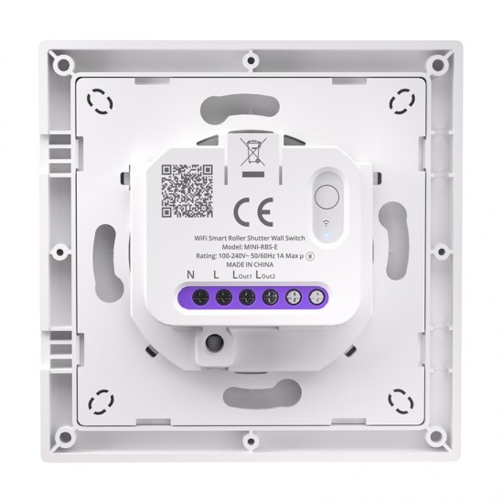Έξυπνος διακόπτης τοίχου για ρολά SONOFF MINI-RBS-E Matter