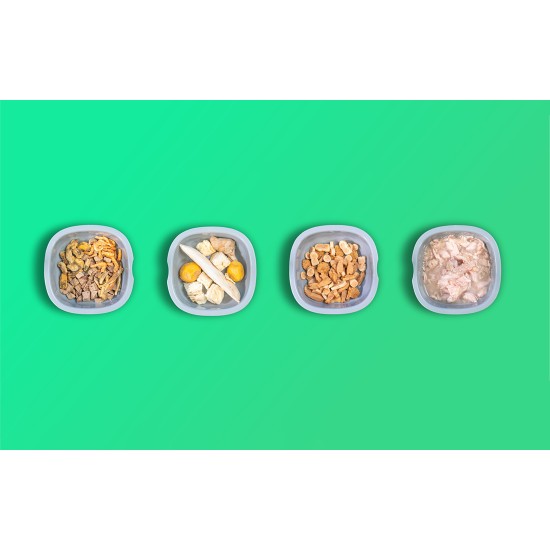 Petoneer Έξυπνη Ταΐστρα 2 Θέσεων με Δυνατότητα Ψύξης Smart Two-Meal (Λευκό)