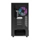 Darkflash DPX90 θήκη υπολογιστή (μαύρο) + 3 ανεμιστήρες