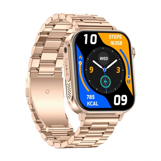 Colmi P80 smartwatch (ατσάλι-χρυσό)