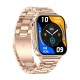 Colmi P80 smartwatch (ατσάλι-χρυσό)