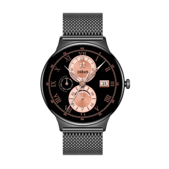 Colmi V89 smartwatch (ατσάλινο μαύρο)