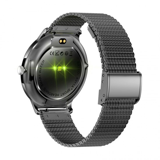 Colmi V89 smartwatch (ατσάλινο μαύρο)