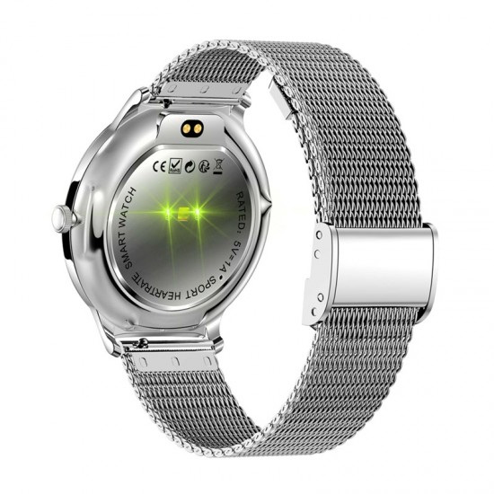 Colmi V89 smartwatch (ατσάλινο ασημί)