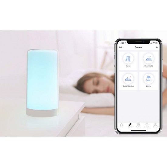 Meross Έξυπνο Επιτραπέζιο Φωτιστικό Wi-Fi Ambient Light MSL430 (HomeKit) (Λευκό)