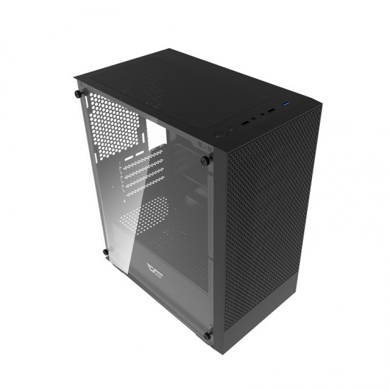 Darkflash M305 θήκη υπολογιστή χωρίς ανεμιστήρες (Μαύρο)