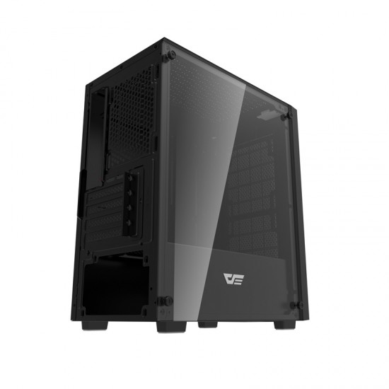 Darkflash M305 θήκη υπολογιστή χωρίς ανεμιστήρες (Μαύρο)