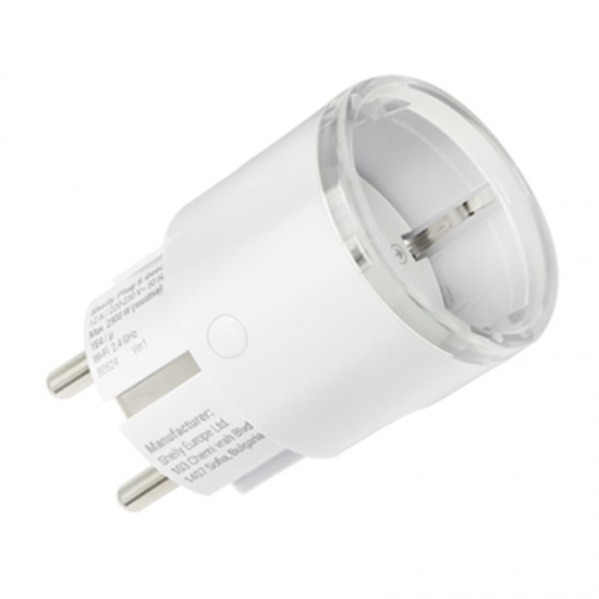 Σετ 5 έξυπνων πριζών Shelly Plug S MTR Gen3 12A (λευκό)