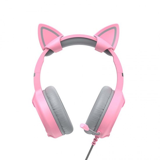 Gaming headphones Havit GAMENOTE H2233d RGB (pink)