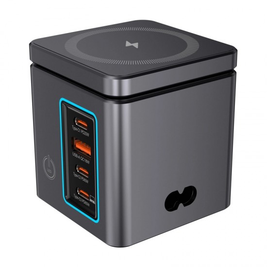 Blitzwolf BW-i113 GaN, USB-A, 3xUSB-C, φορτιστής δικτύου 105W Blitzwolf BW-i113 GaN, USB-A, 3xUSB-C, φορτιστής δικτύου 105W