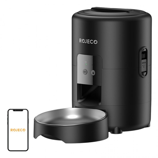Rojeco 2L έκδοση WiFi Bl Αυτόματος διανομέας τροφής Bl RWSQZDTWF-2L