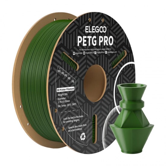 ELEGOO PETG Pro Filament (Ελαιοπράσινο)