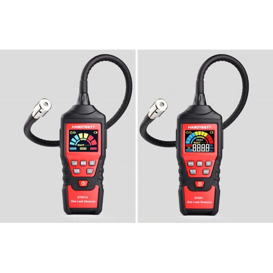 Habotest Ανιχνευτής Διαρροής Αερίου με Συναγερμό HT601A (Μαύρο/Κόκκινο)