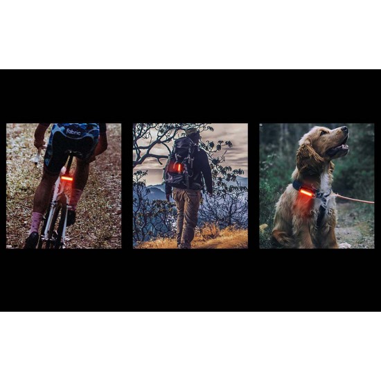 Rear bike light Superfire BTL01, USB, 230mAh