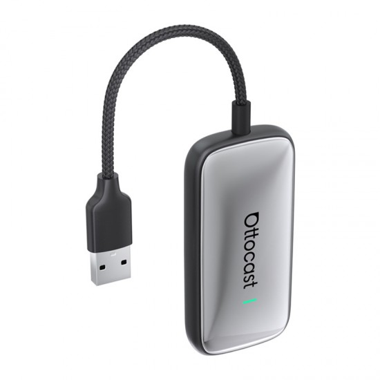 Ottocast Play2Video Plus Carplay/Android Auto ασύρματος προσαρμογέας