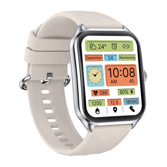 Zeblaze GTS 4 smartwatch (ασημί)
