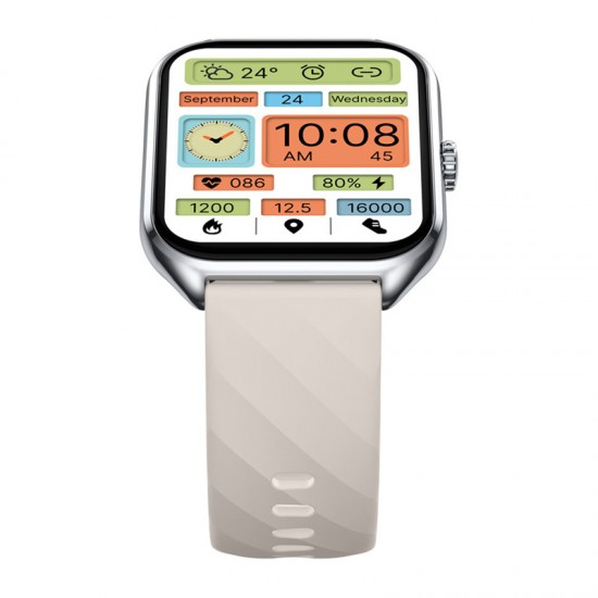 Zeblaze GTS 4 smartwatch (ασημί)