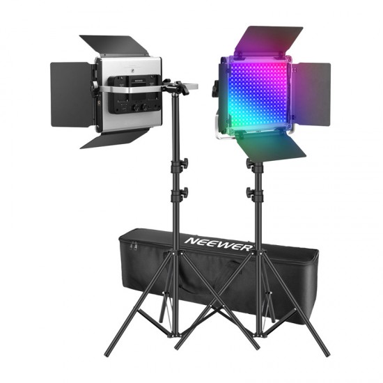 Lampa LED Neewer 2 × 660 PRO II RGB 2 × 200CM