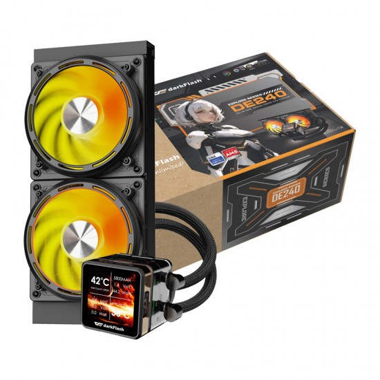 Υδρόψυξη CPU DE240 (μαύρο)