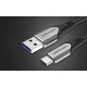 Cable USB-C to USB 2.0 Vention COFHG FC 5A 1.5m (grey)