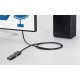 Extension Cable USB 3.0 male to USB female Vention VAS-A45-B300 3m (Black)