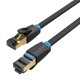 Network Cable CAT8 SFTP Vention IKABF RJ45 Ethernet 40Gbps 1m Black