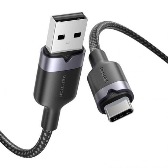Καλώδιο USB 2.0 A σε USB-C 3A Vention CTNBF 1 M (μαύρο)