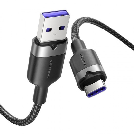 Καλώδιο USB 2.0 A σε USB-C 6A Vention CTOBH 2M (μαύρο)