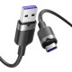 Καλώδιο USB 2.0 A σε USB-C 6A Vention CTOBH 2M (μαύρο)