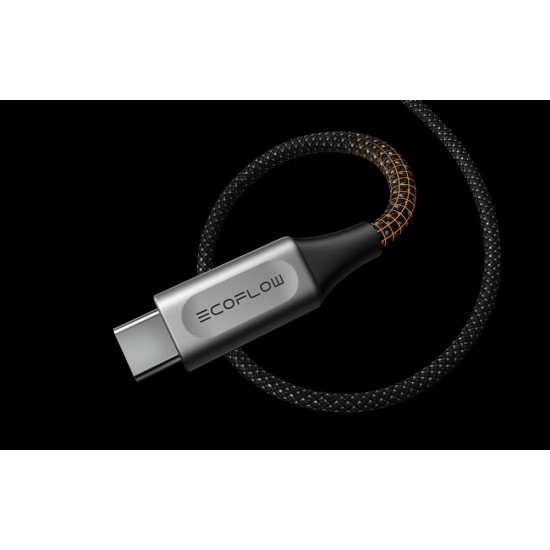 Καλώδιο ECOFLOW RAPID Pro USB-C προς USB-C, 1,8 m, 240 W