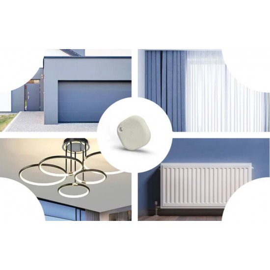 ZigBee Shelly BLU Button Tough 1 ZB (Mocha) κουμπί ενεργοποίησης δράσης και σκηνής