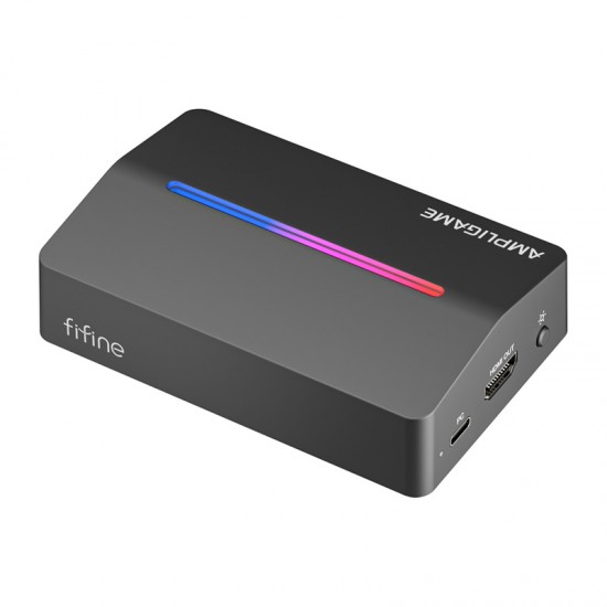 Fifine V3, κάρτα λήψης HDMI σε USB-A (μαύρο)