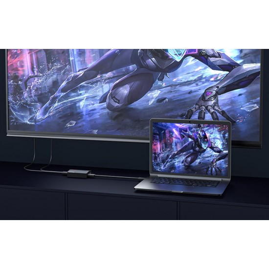 Fifine V3, κάρτα λήψης HDMI σε USB-A (μαύρο)