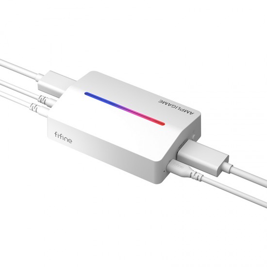 Fifine V3W, κάρτα λήψης HDMI σε USB-A (λευκό)